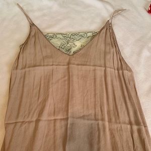 Lace insert tank